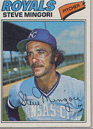 1977 Topps Baseball Cards      314     Steve Mingori